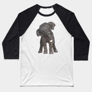 Baby Elephant Baseball T-Shirt